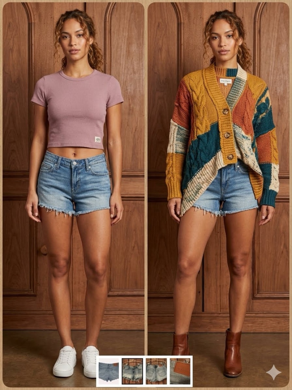 Lucky Brand Distressed Cut-Off Denim Shorts, Sz 6